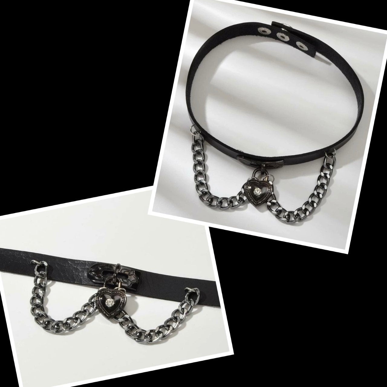 Goth choker chain online